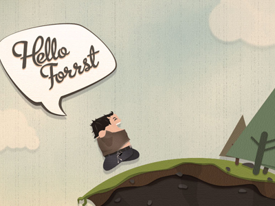 Hello Forrsts Wallpaper náhled